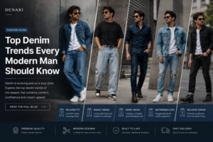 Top Denim Trends Every Modern Man Should Know