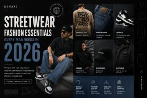 Streetwear Fashion Essentials Every Man Needs In 2026